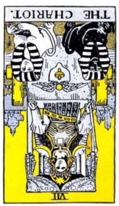 the Chariot tarot card meaning reversed